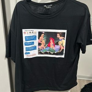 Zara Disney Princess Group Chat T-Shirt